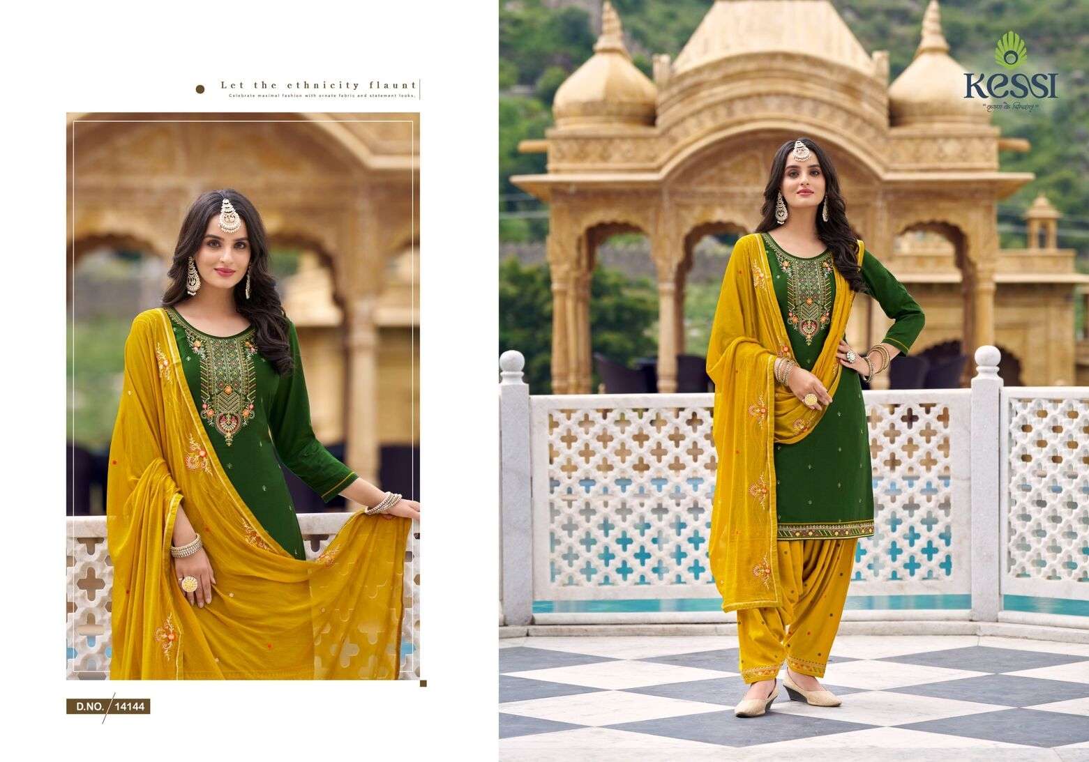 PATIALA HOUSE VOL-100 BY KESSI JAM SILK COTTON WORK UNSTICHED SALWAR SUITS 