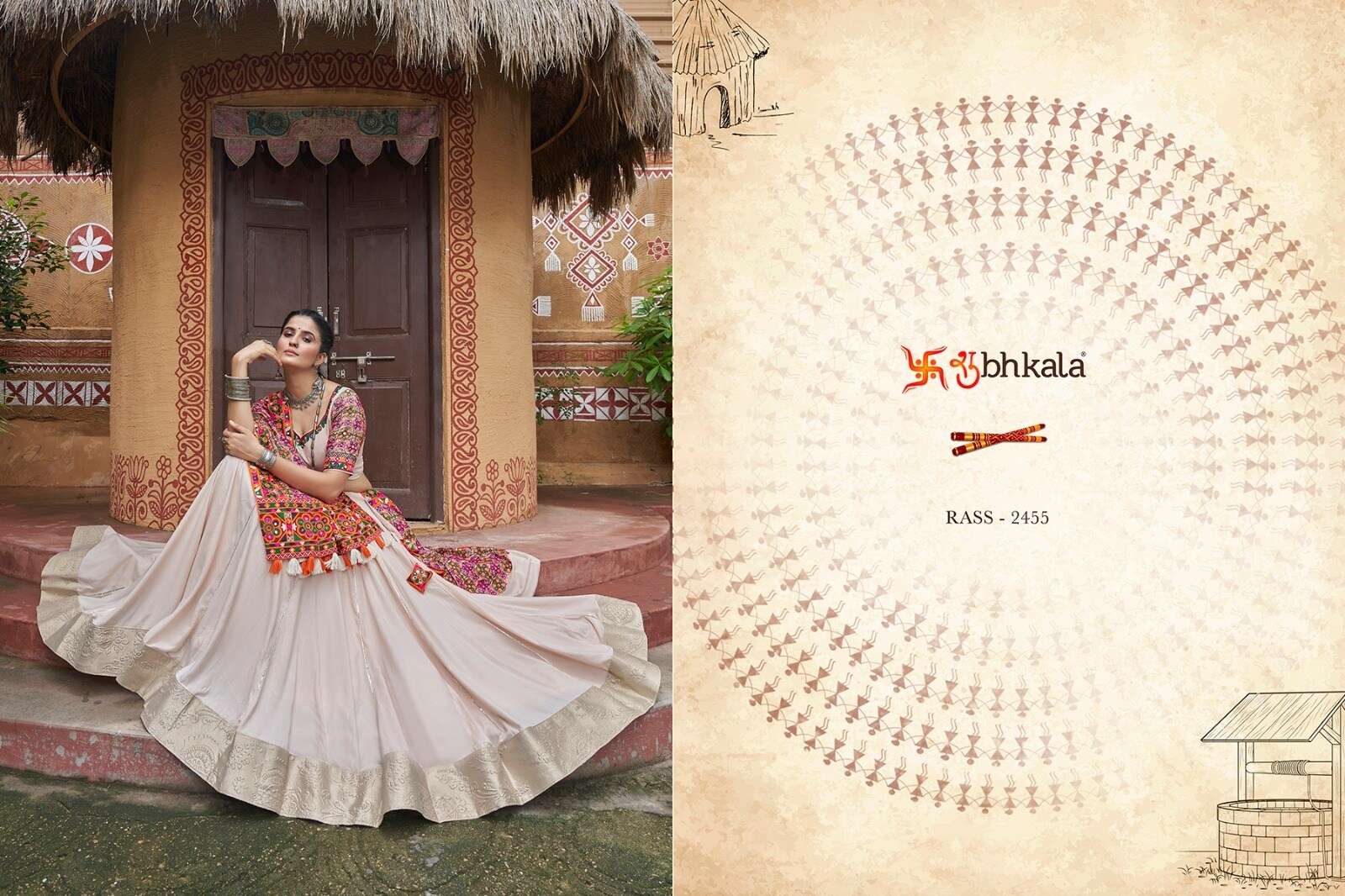 RAAS VOL-16 BY SHUBHKALA TRADITIONAL CHANIYA CHOLI & DUPATTA FOR FESTIVAL WEAR 