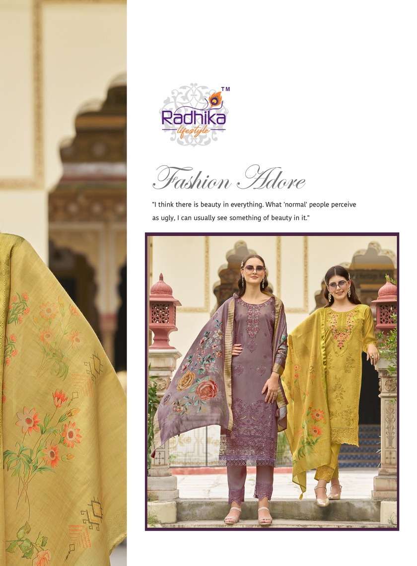 AAFREEN VOL-1 ROMAN SILK BY RADHIKA LIFESTYLE 
