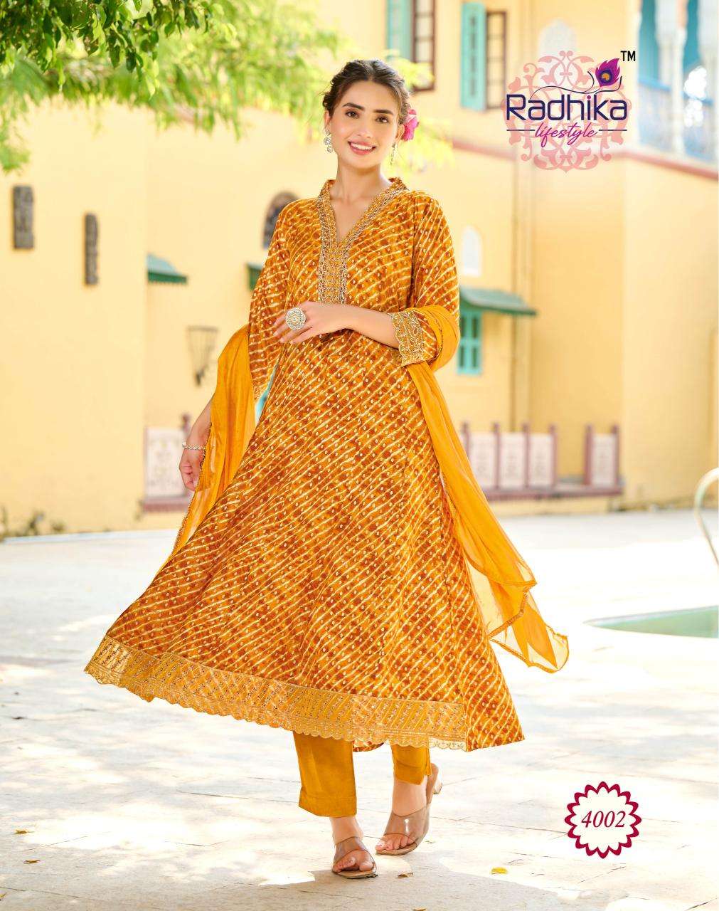 ANARKALI VOL-4 HEAVY RAYON BY RADHIKA LIFESTYLE 