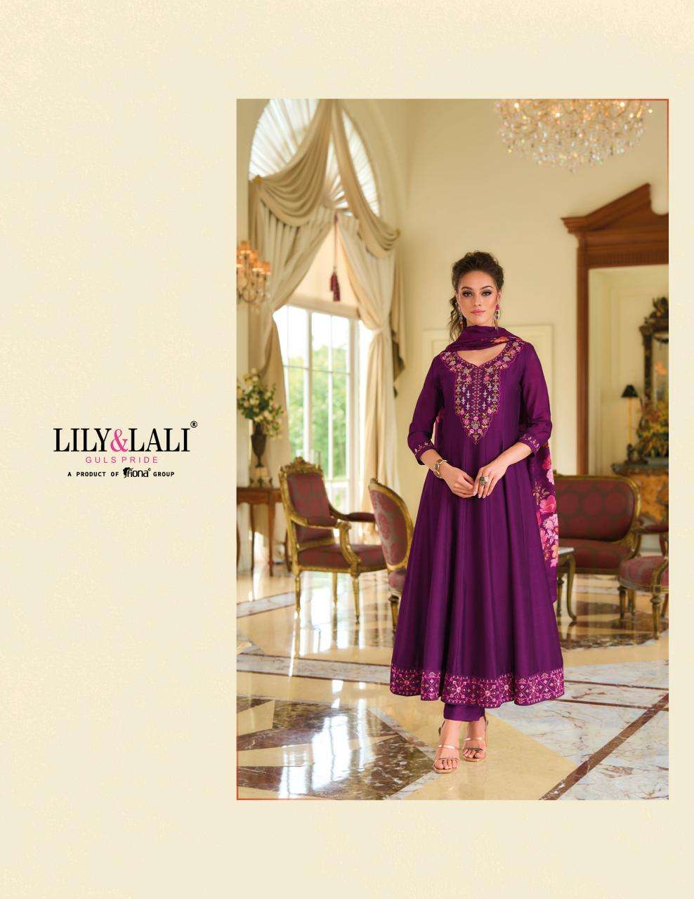 BEGUMJAAN VICHITRA SILK BY LILY & LALI 