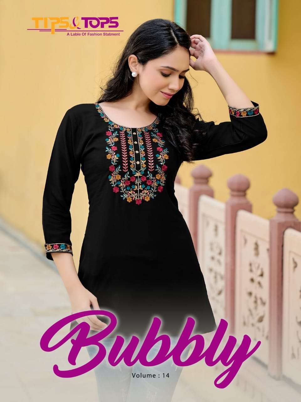 BUBBLY VOL-14 HEAVY RAYON BY TIPS & TOPS  