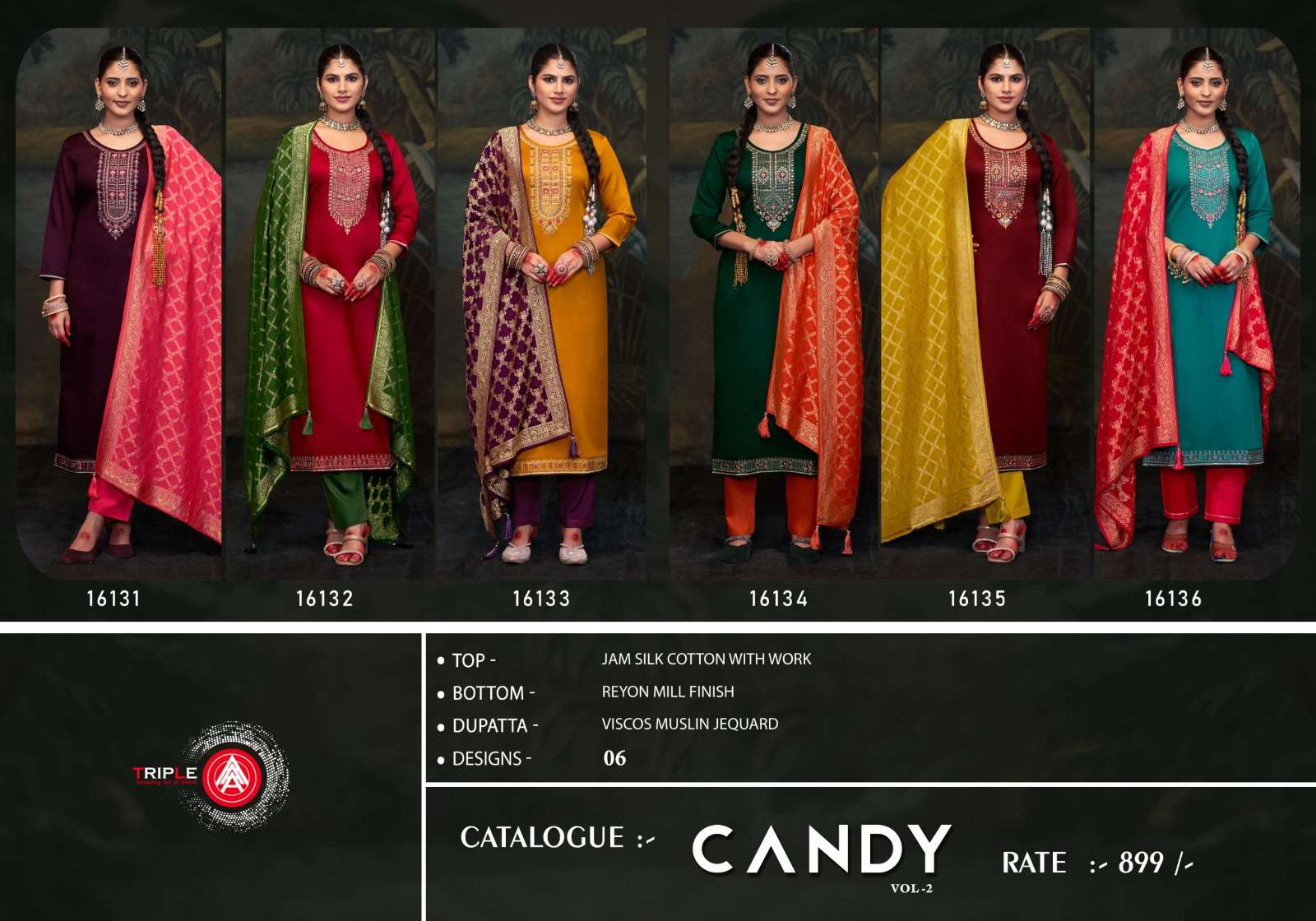 CANDY VOL-2 JAM SILK BY TRIPLE A