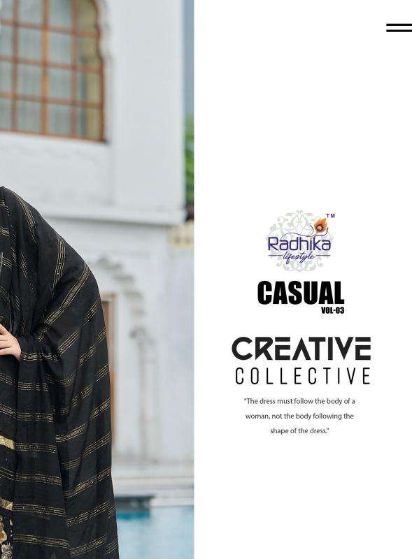 CASUAL VOL-3 RAYON PRINT BY RADHIKA LIFESTYLE