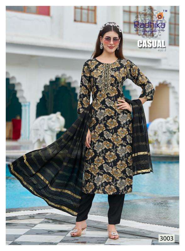 CASUAL VOL-3 RAYON PRINT BY RADHIKA LIFESTYLE