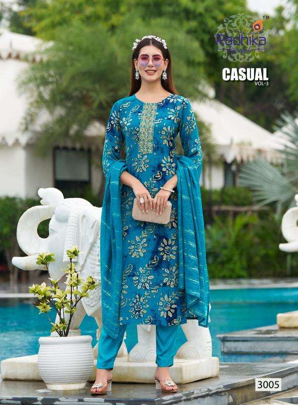 CASUAL VOL-3 RAYON PRINT BY RADHIKA LIFESTYLE