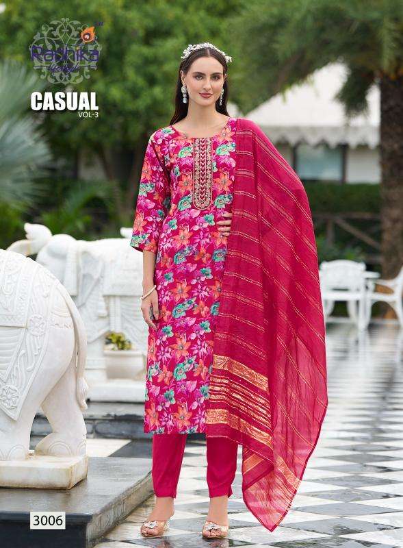 CASUAL VOL-3 RAYON PRINT BY RADHIKA LIFESTYLE