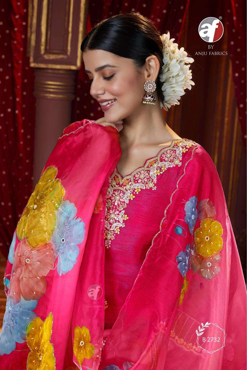 DESIGN NO-B 2732 PURE DOLA SILK BY ANJU FABRICS 