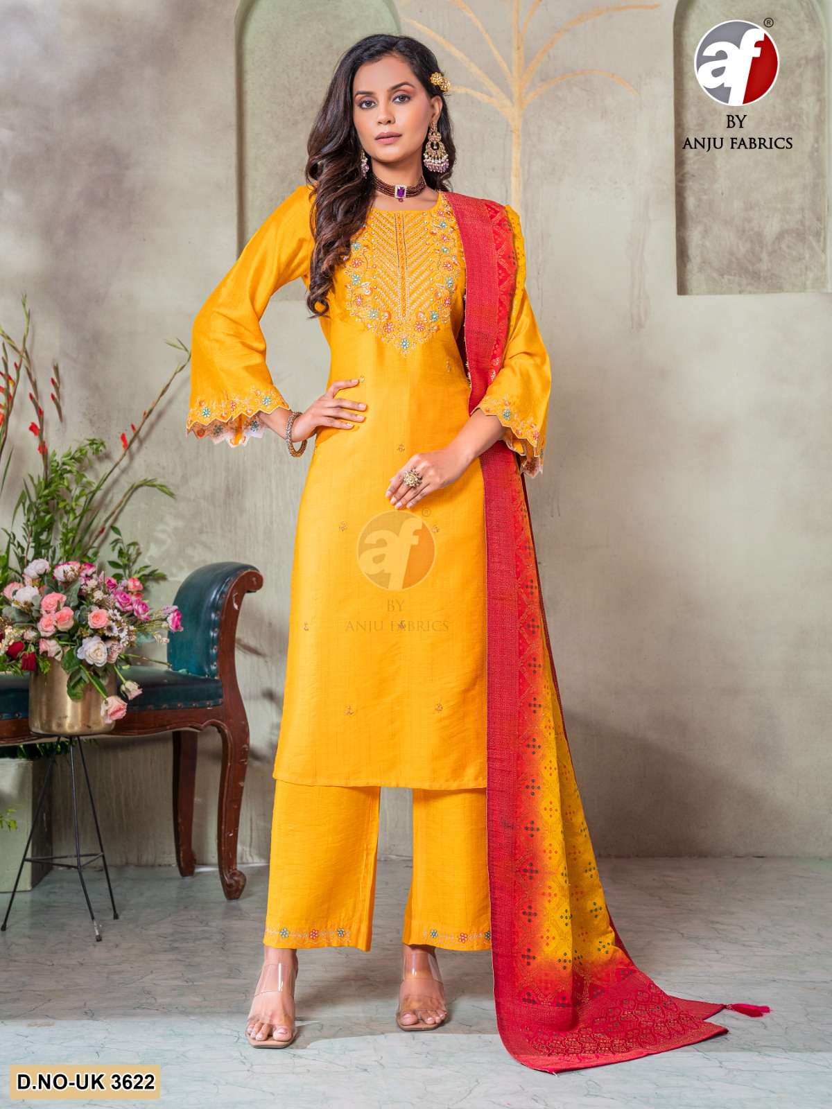 DESIGN NO-UK 3622 BY ANJU FABRICS 