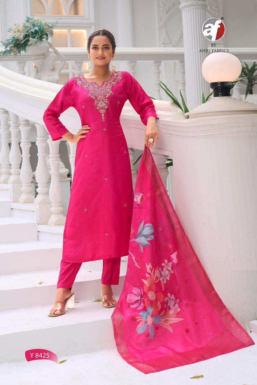 DESIGN NO-Y 8425 PURE DOLA SILK BY ANJU FABRICS 