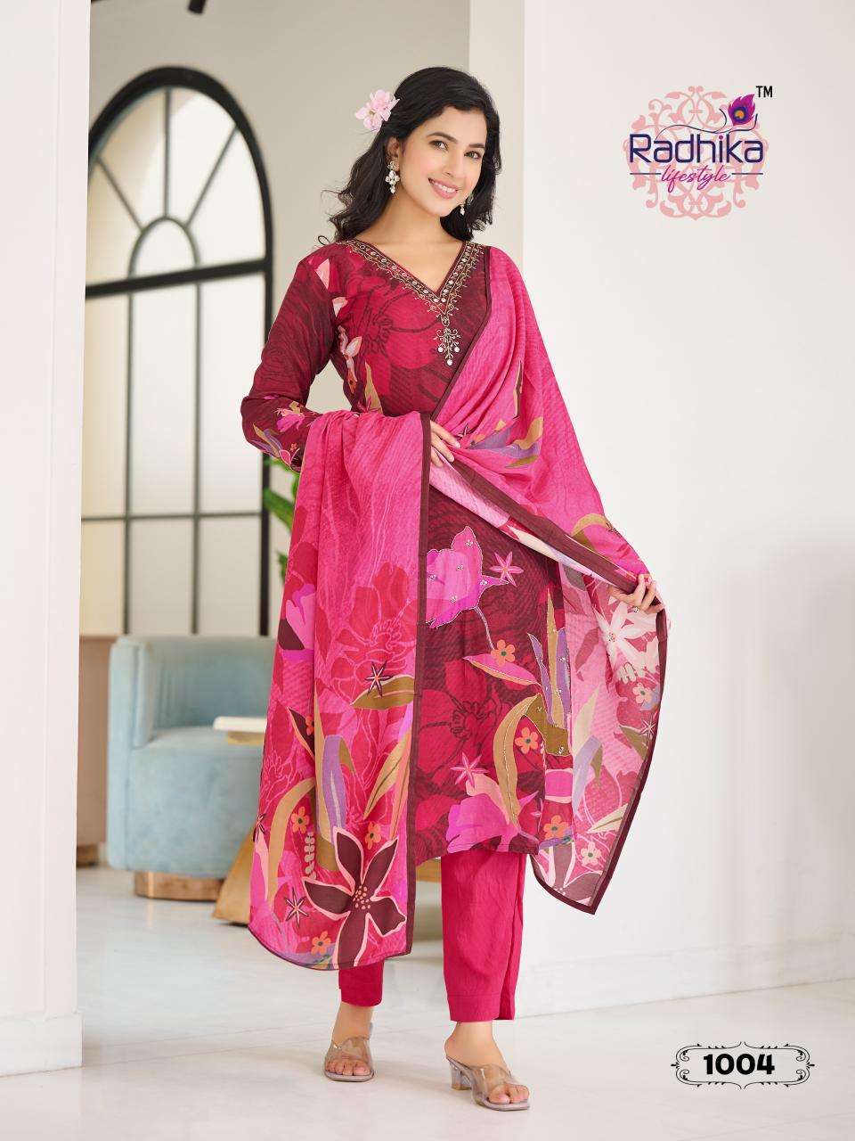 FESTIVE DIARIES VOL-01 PURE MUSLIN BY RADHIKA LIFESTYLE 