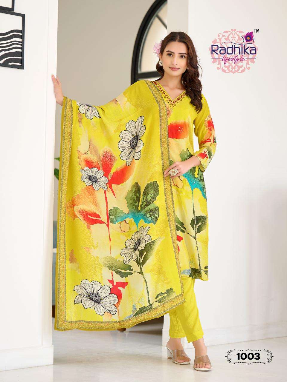 FESTIVE DIARIES VOL-01 PURE MUSLIN BY RADHIKA LIFESTYLE 