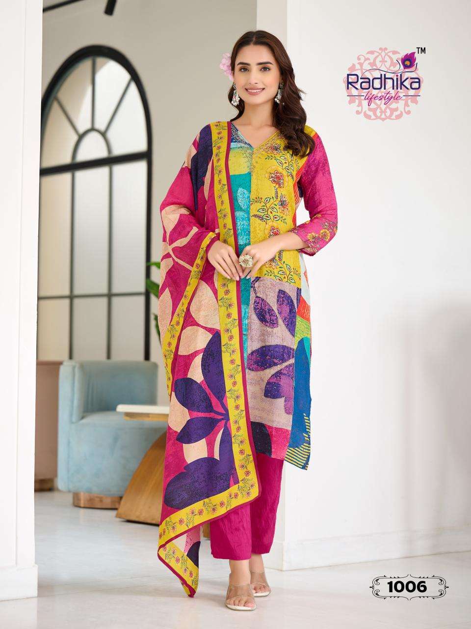 FESTIVE DIARIES VOL-01 PURE MUSLIN BY RADHIKA LIFESTYLE 