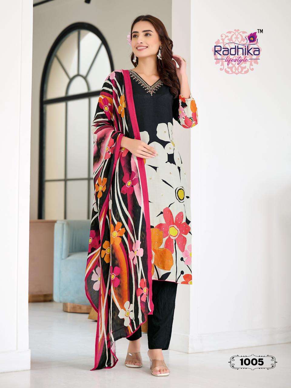 FESTIVE DIARIES VOL-01 PURE MUSLIN BY RADHIKA LIFESTYLE 