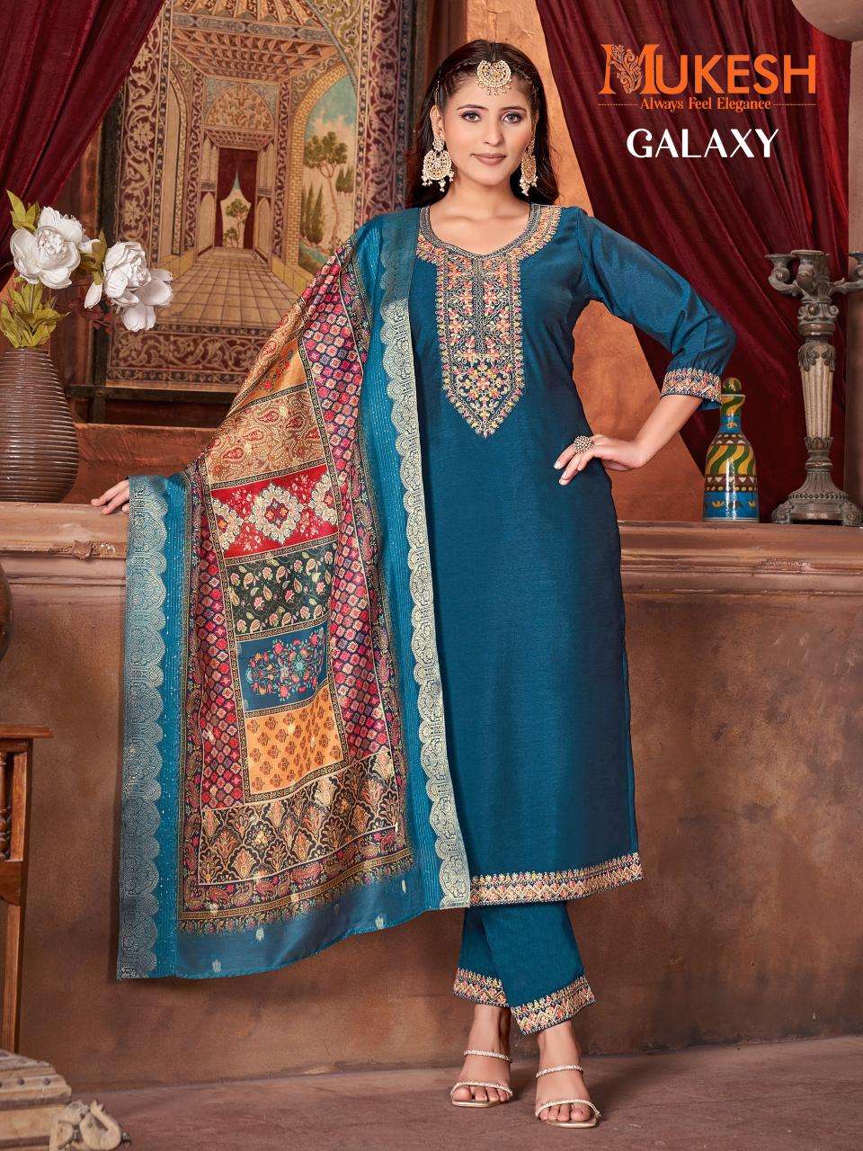 GALAXY VICHITRA SILK BY MUKESH 