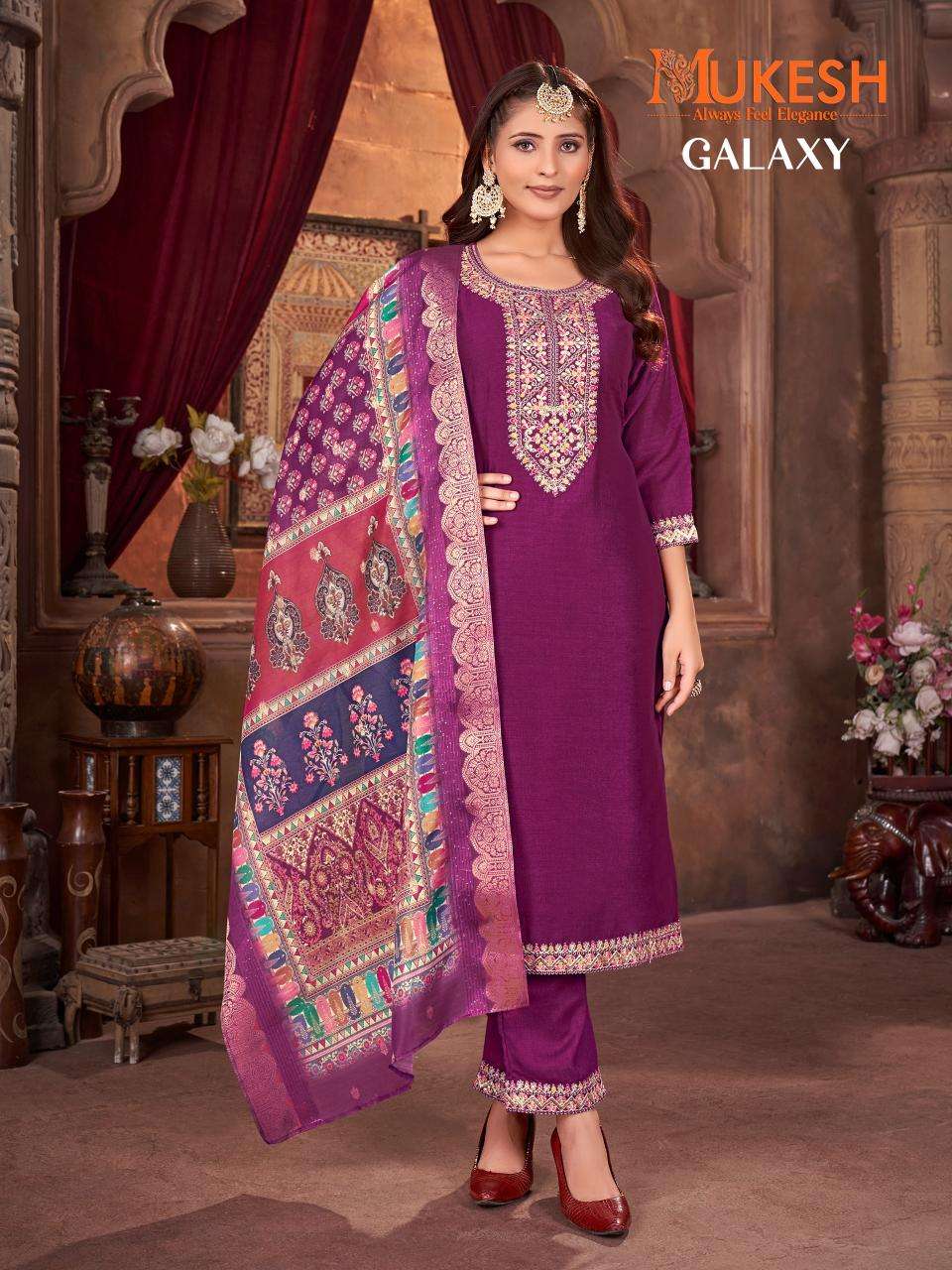 GALAXY VICHITRA SILK BY MUKESH 