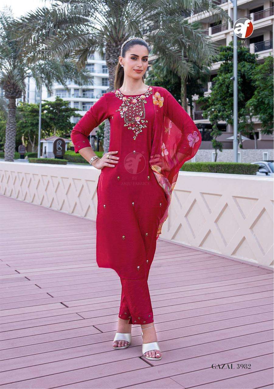 GAZAL VOL-5 VISCOSE BY ANJU FABRICS 