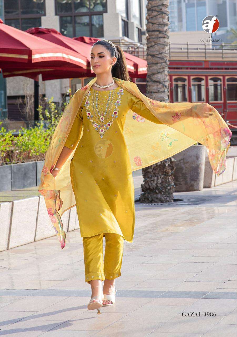 GAZAL VOL-5 VISCOSE BY ANJU FABRICS 