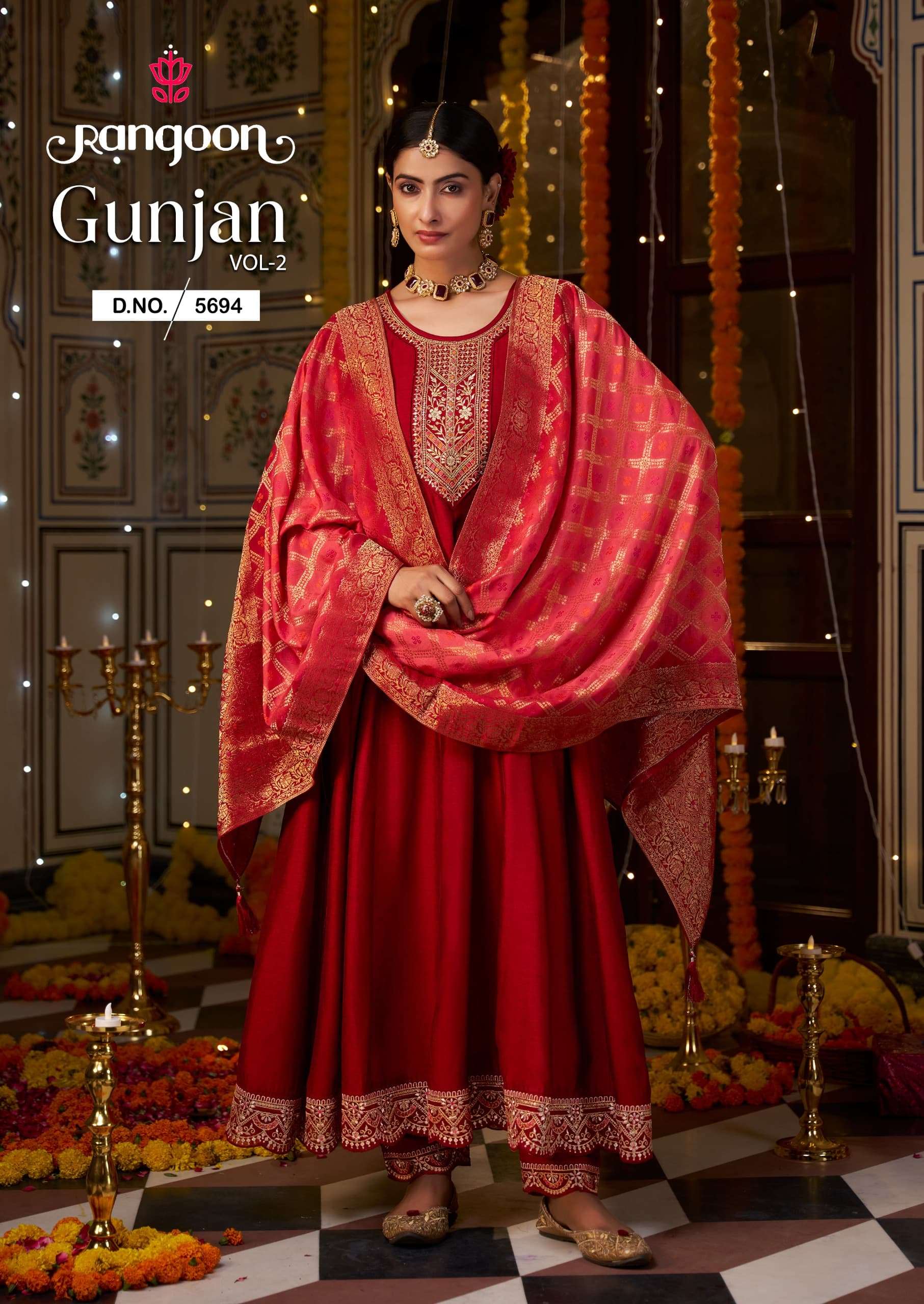 GUNJAN VOL-2 SILK BY RANGOON 