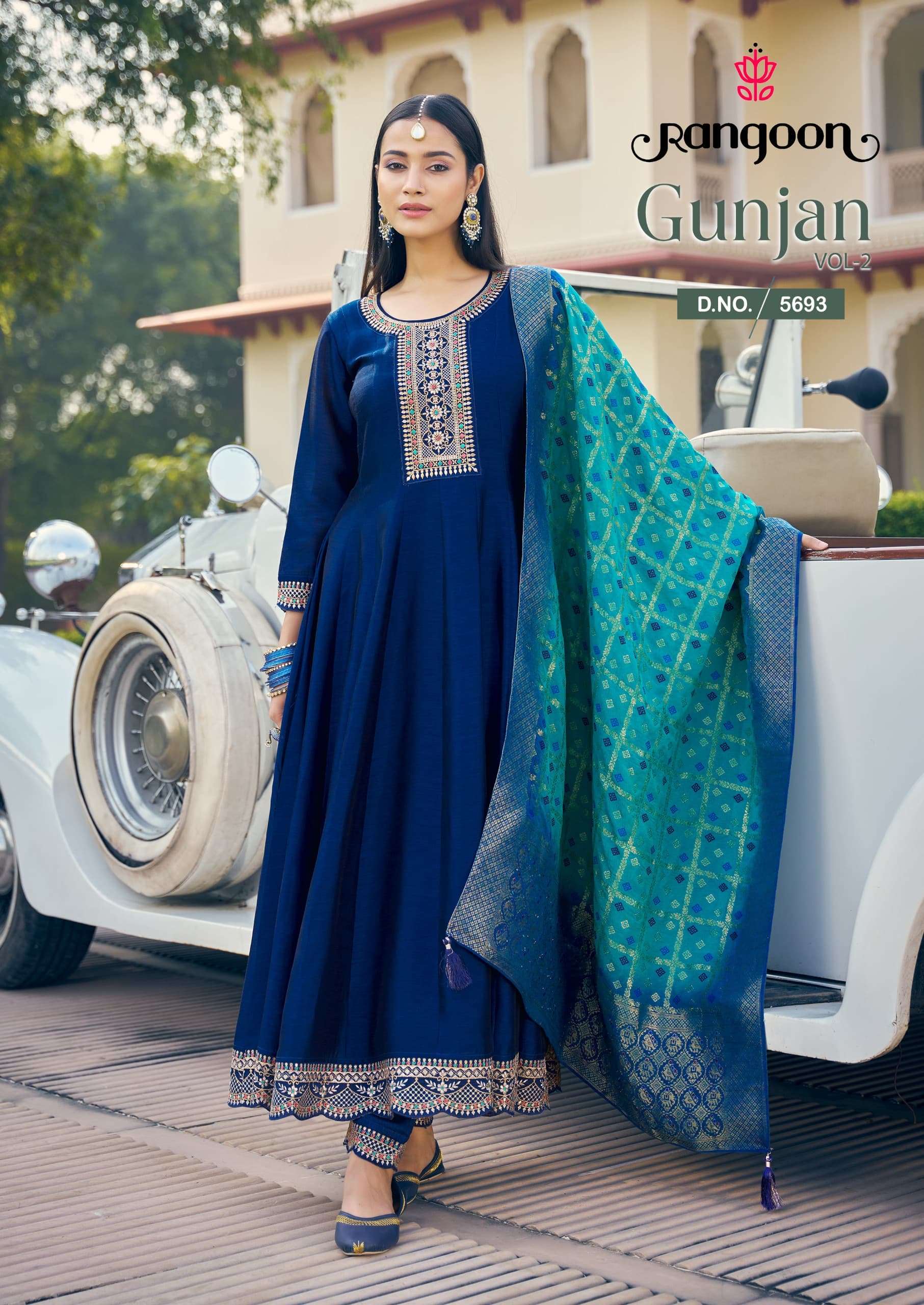 GUNJAN VOL-2 SILK BY RANGOON 