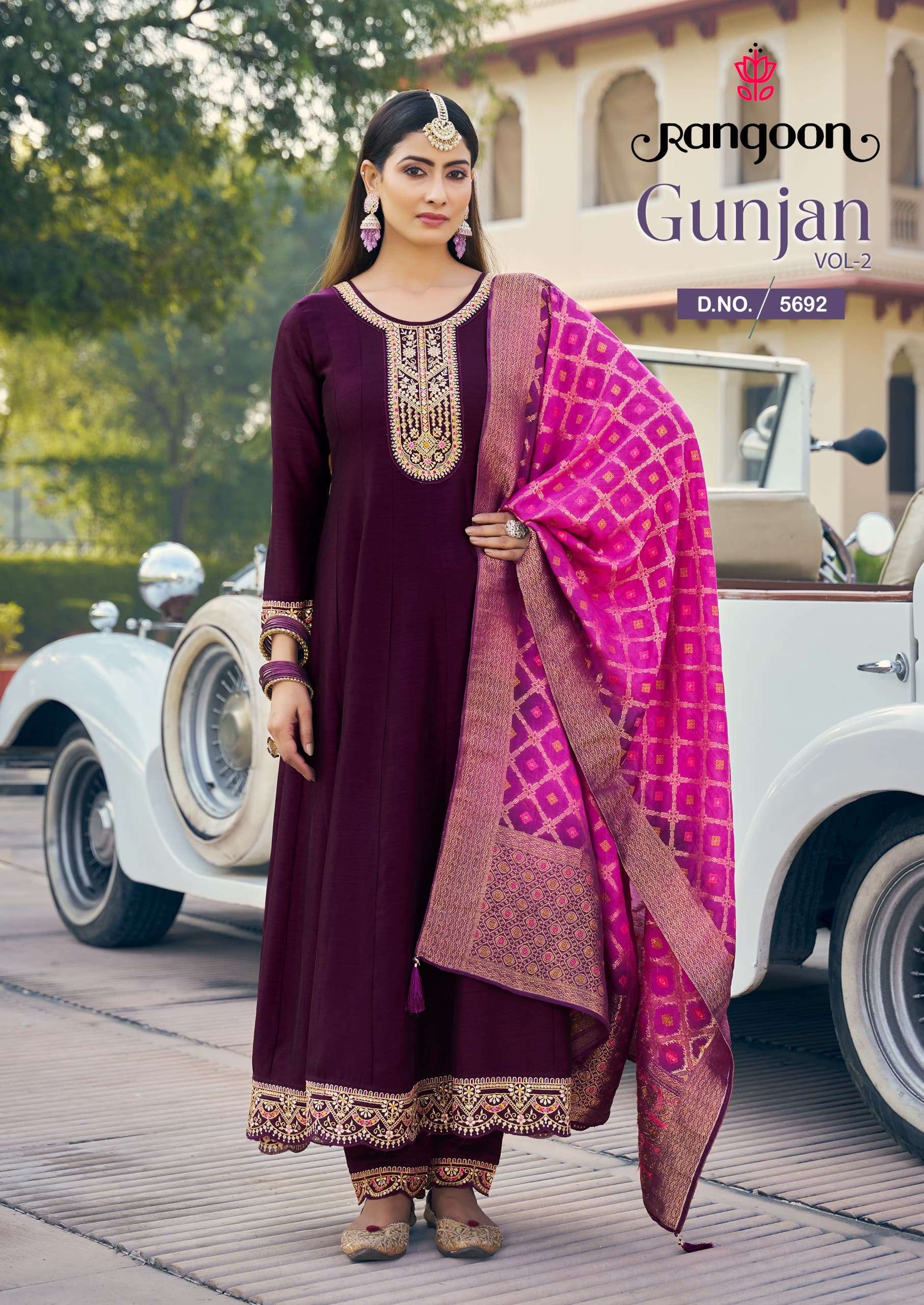 GUNJAN VOL-2 SILK BY RANGOON 