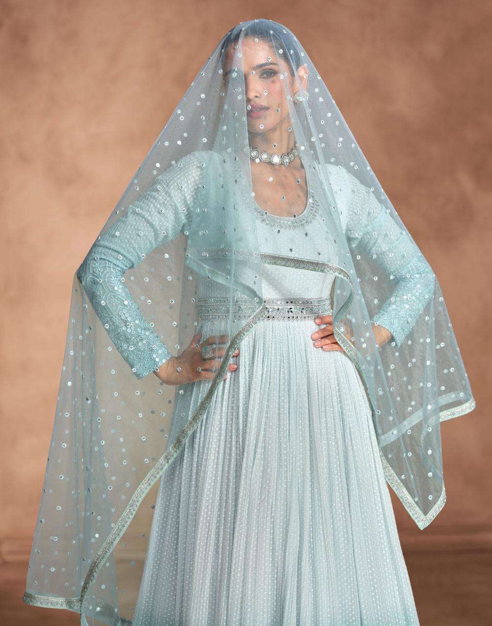 IZHAAR REAL GEORGETTE BY SAYURI DESIGNER 