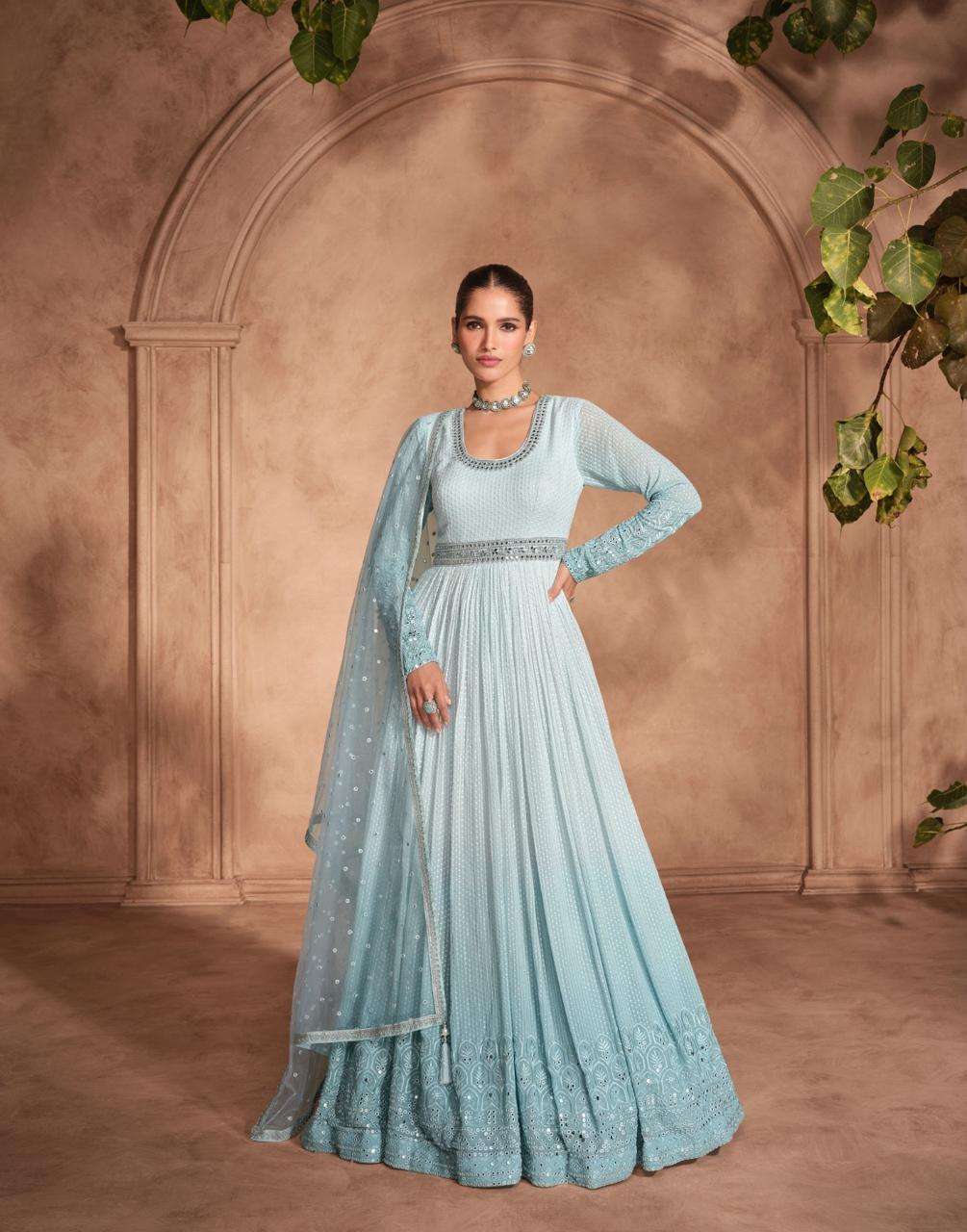 IZHAAR REAL GEORGETTE BY SAYURI DESIGNER 