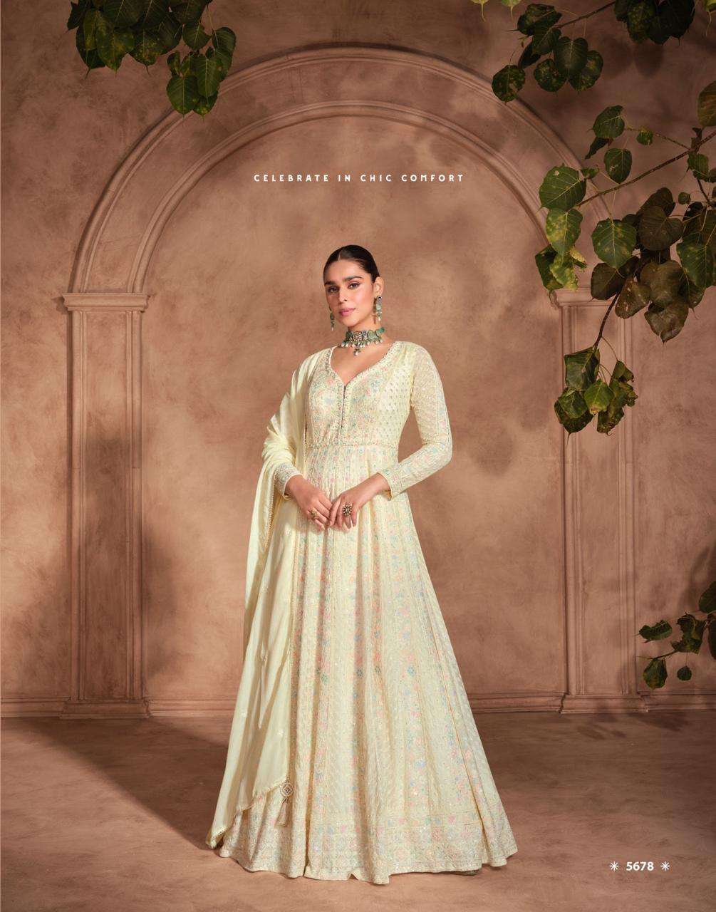 IZHAAR REAL GEORGETTE BY SAYURI DESIGNER 