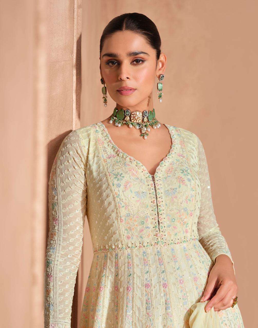 IZHAAR REAL GEORGETTE BY SAYURI DESIGNER 