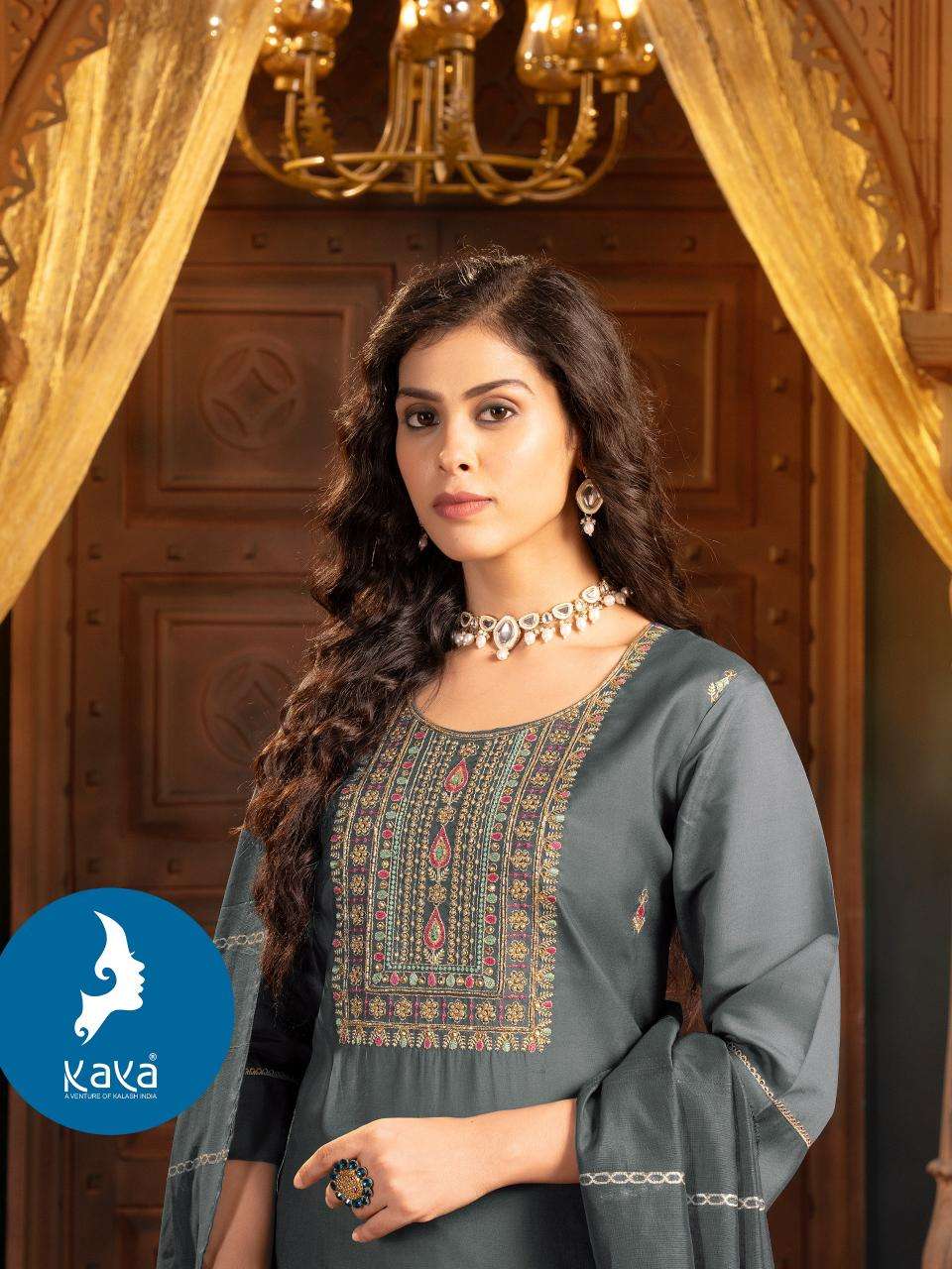 JUHI VOL-2 ROMAN SILK BY KAYA KURTI 