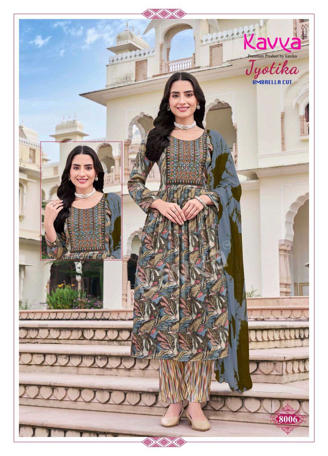 JYOTIKA VOL-8 CAPSULE FOIL PRINT BY KAVYA 