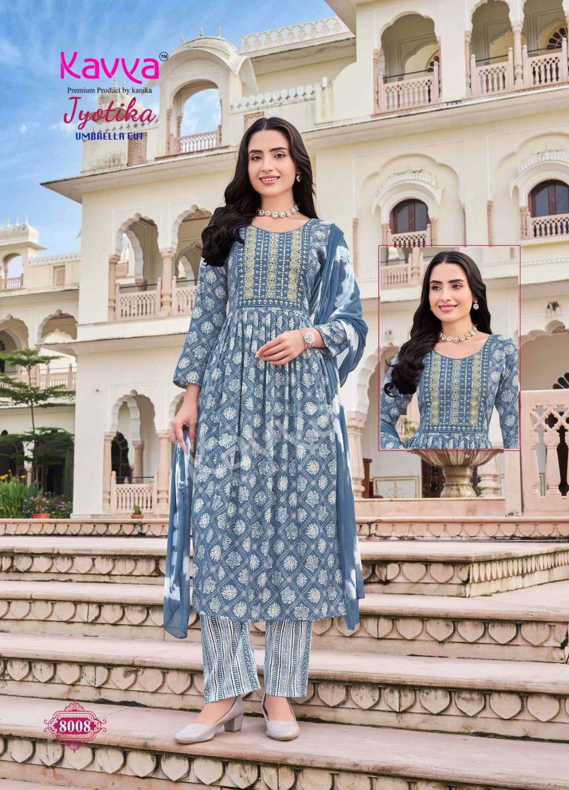 JYOTIKA VOL-8 CAPSULE FOIL PRINT BY KAVYA 