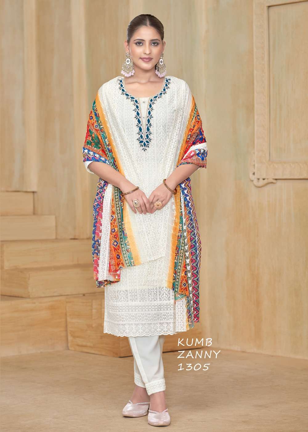 KUMB ZANNY HEAVY GEORGETTE BY TEXOFAB 