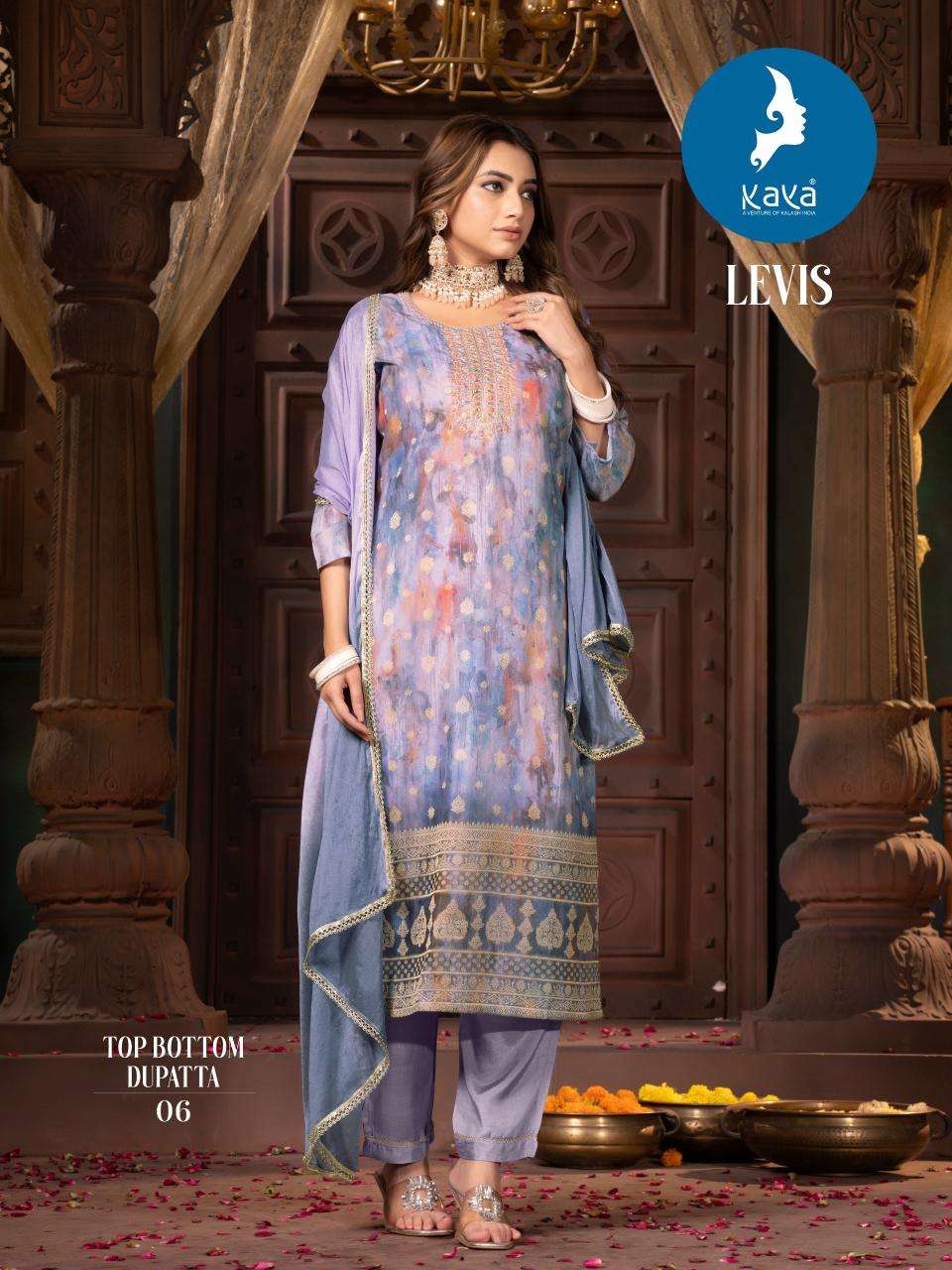 LEVIS CHANDERI SILK BY KAYA KURTI 