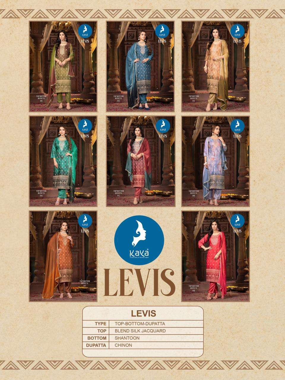 LEVIS CHANDERI SILK BY KAYA KURTI 