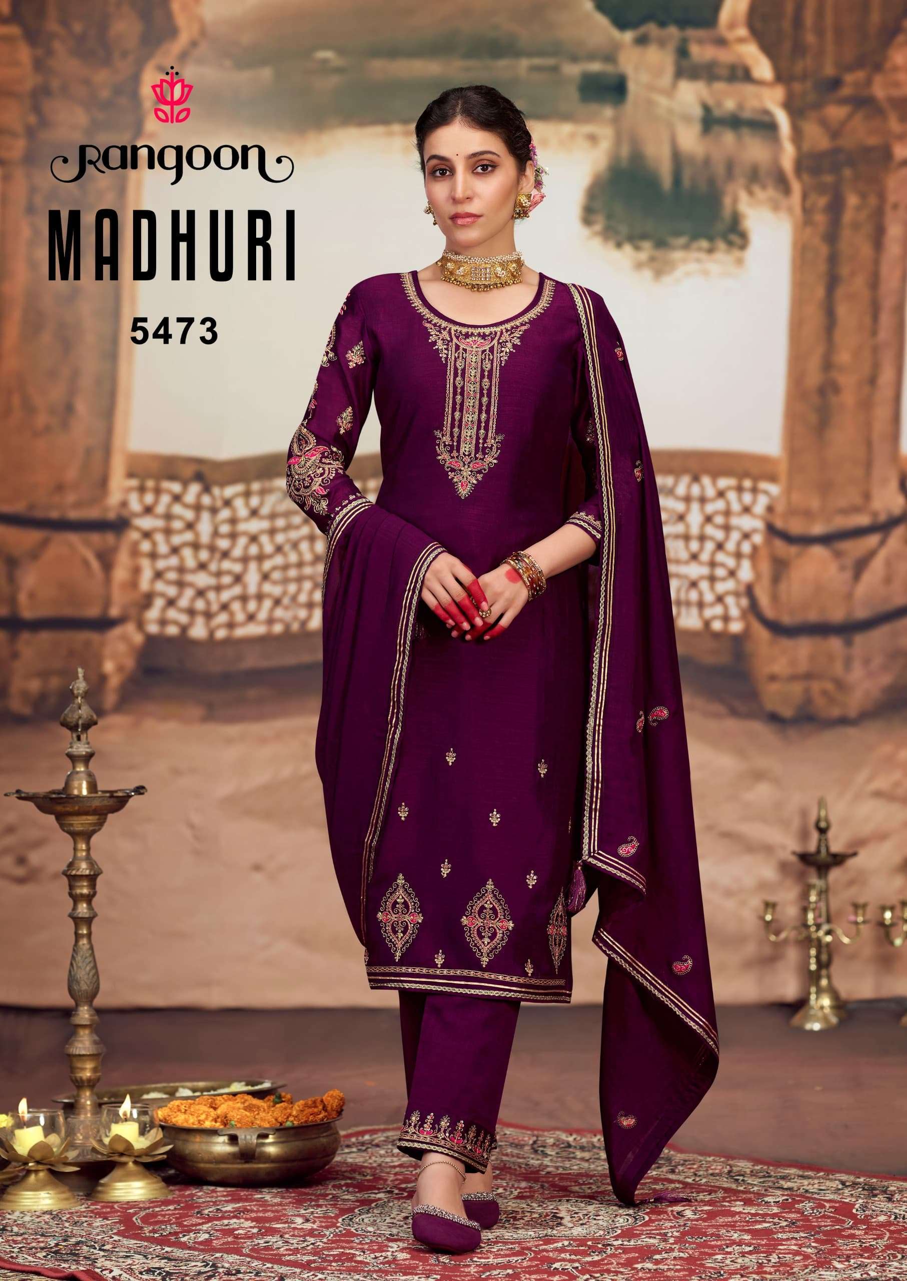 MADHURI SILK BY RANGOON 