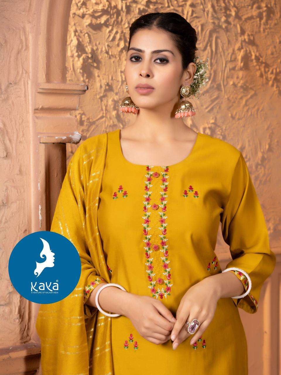 MASOOM ROMAN SILK BY KAYA KURTI 