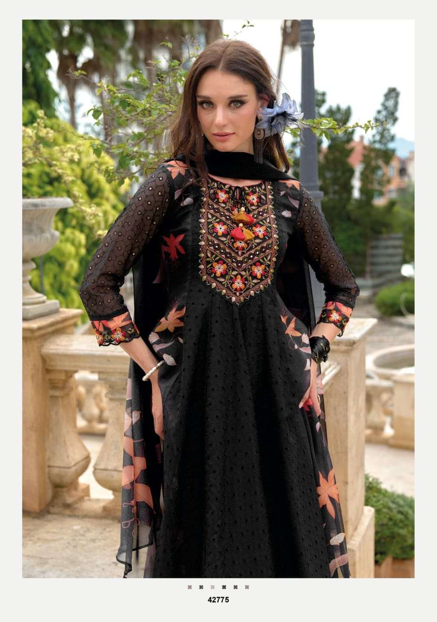 MERAKI PURE CHIKANKARI BY KAILEE FASHION 