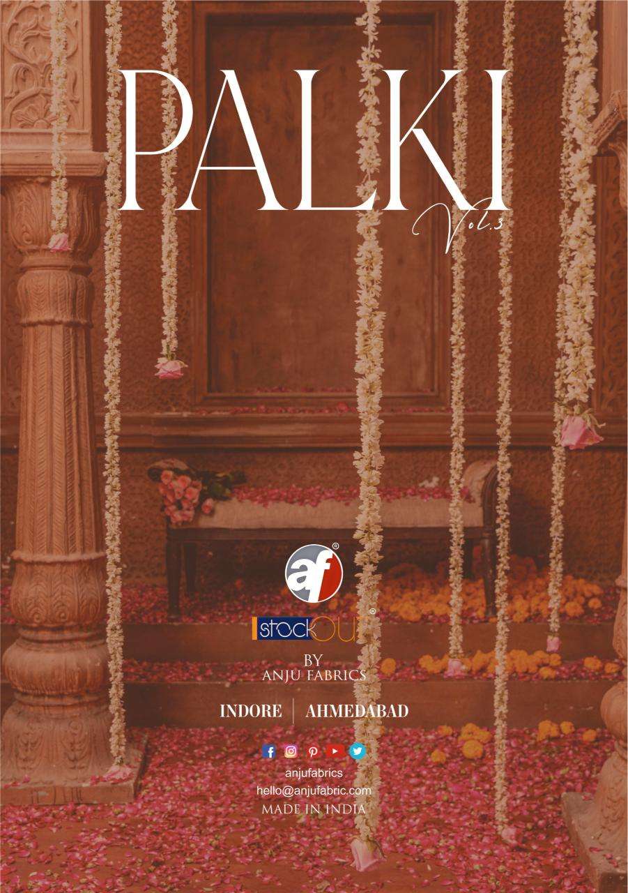 PALKI VOL-3 VISCOSE BY NYLON BY ANJU FABRICS 