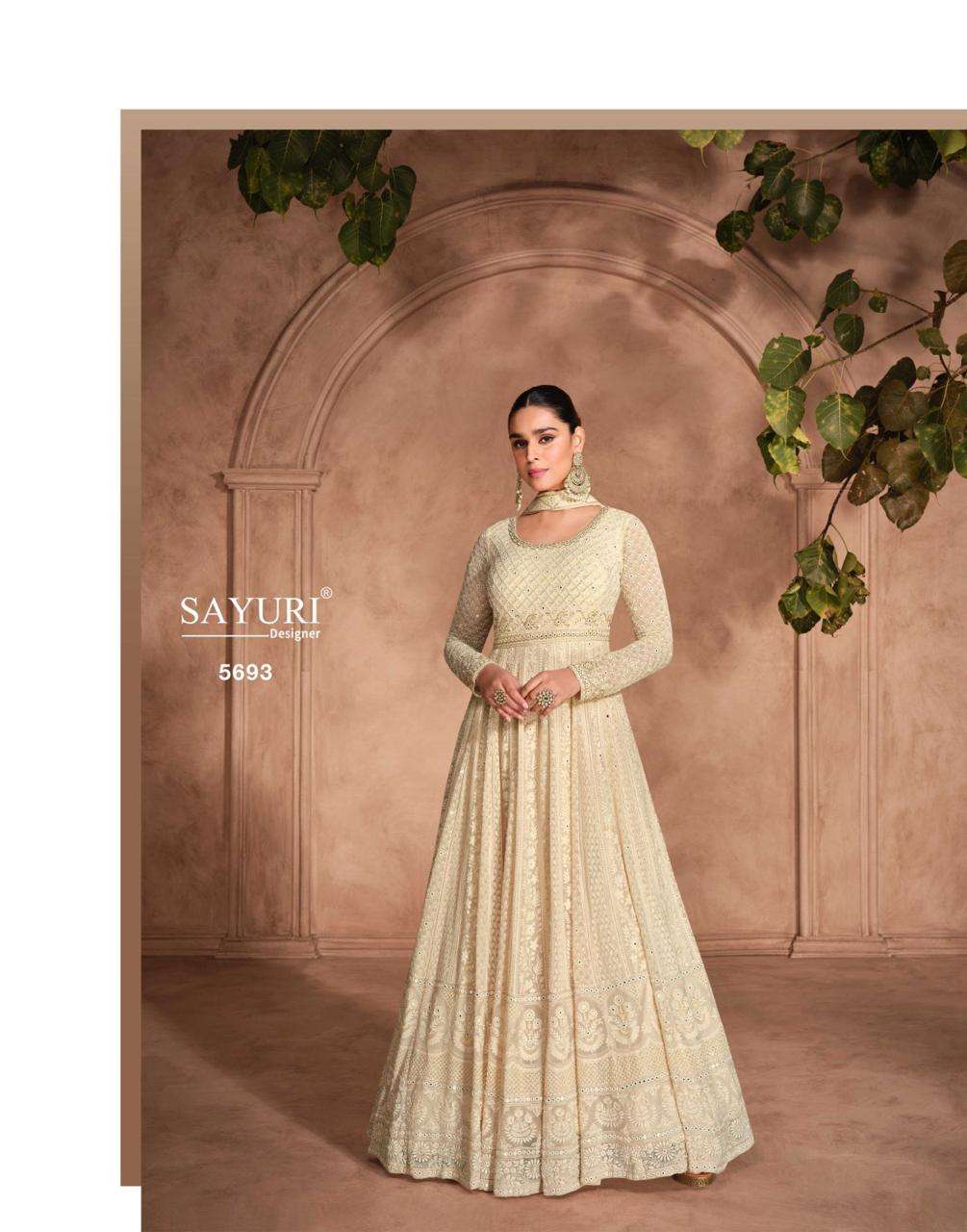 RIVAAH REAL GEORGETTE BY SAYURI DESIGNER 