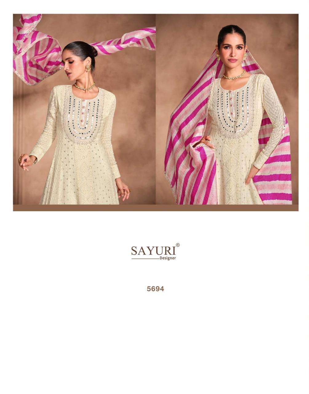 RIVAAH REAL GEORGETTE BY SAYURI DESIGNER 