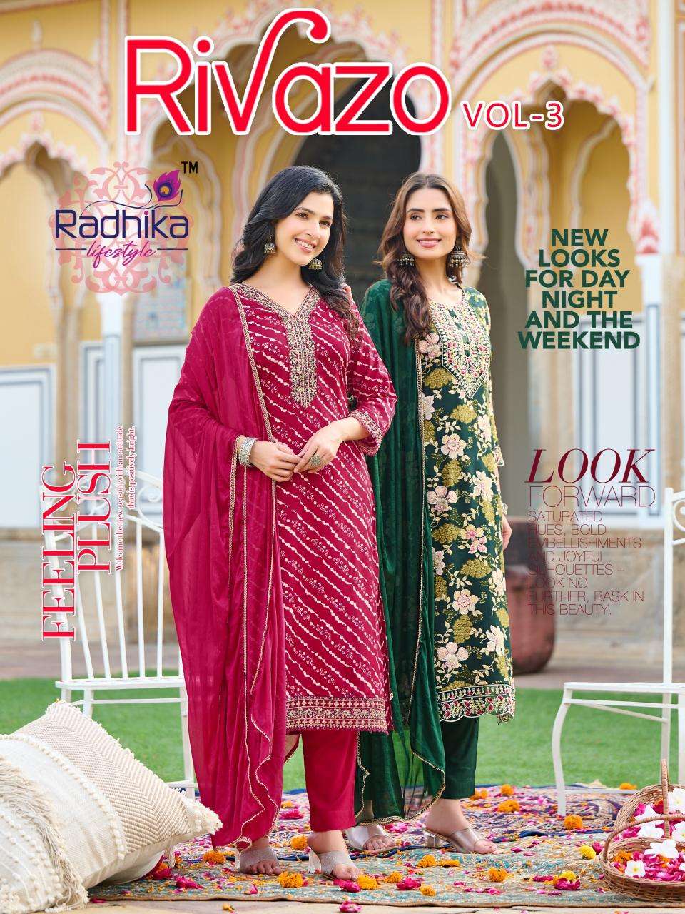 RIVAZO VOL-3 RAYON PRINT BY RADHIKA LIFESTYLE 