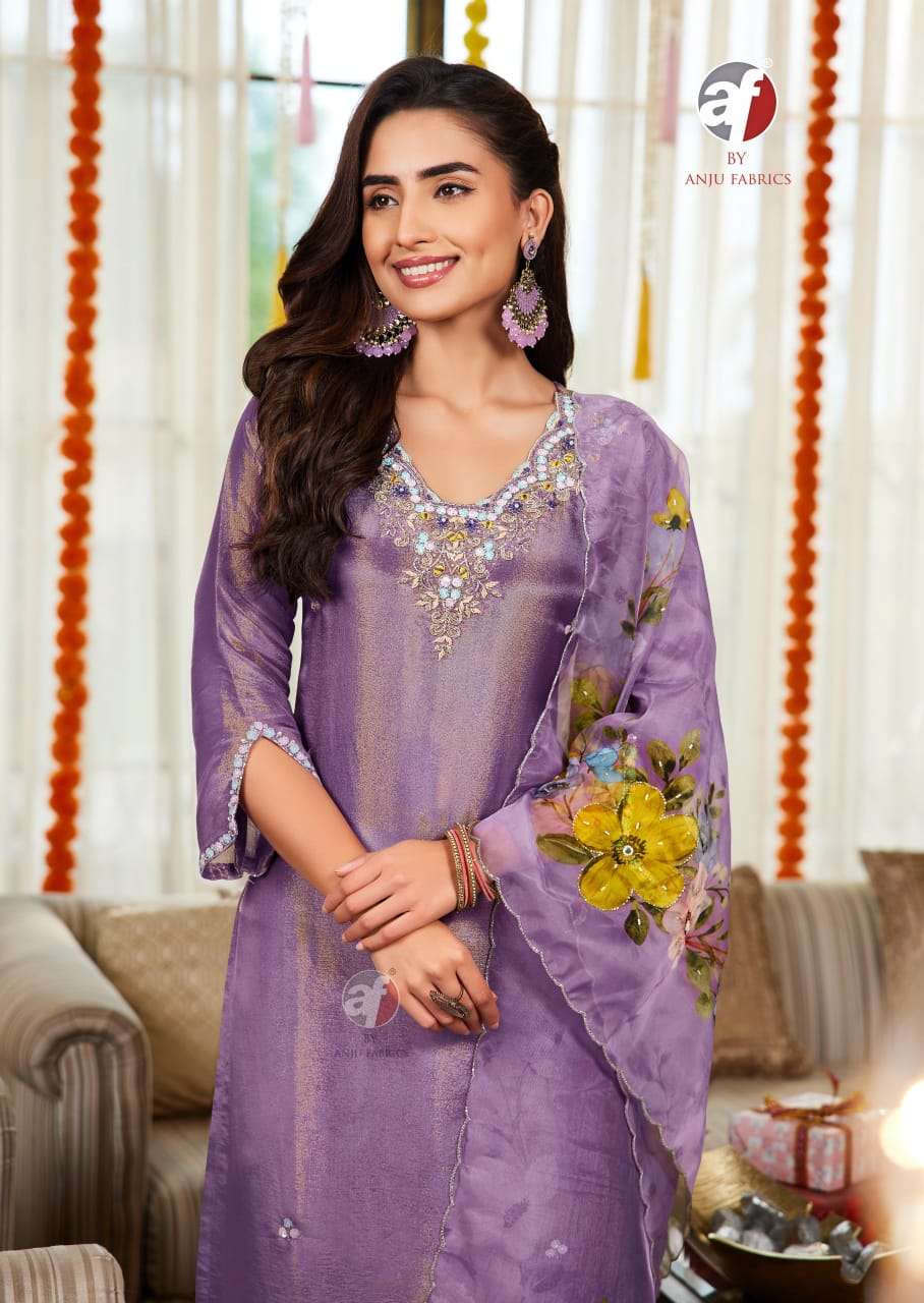 SAHELI PURE TISSUE SHIMMER BY ANJU FABRICS 