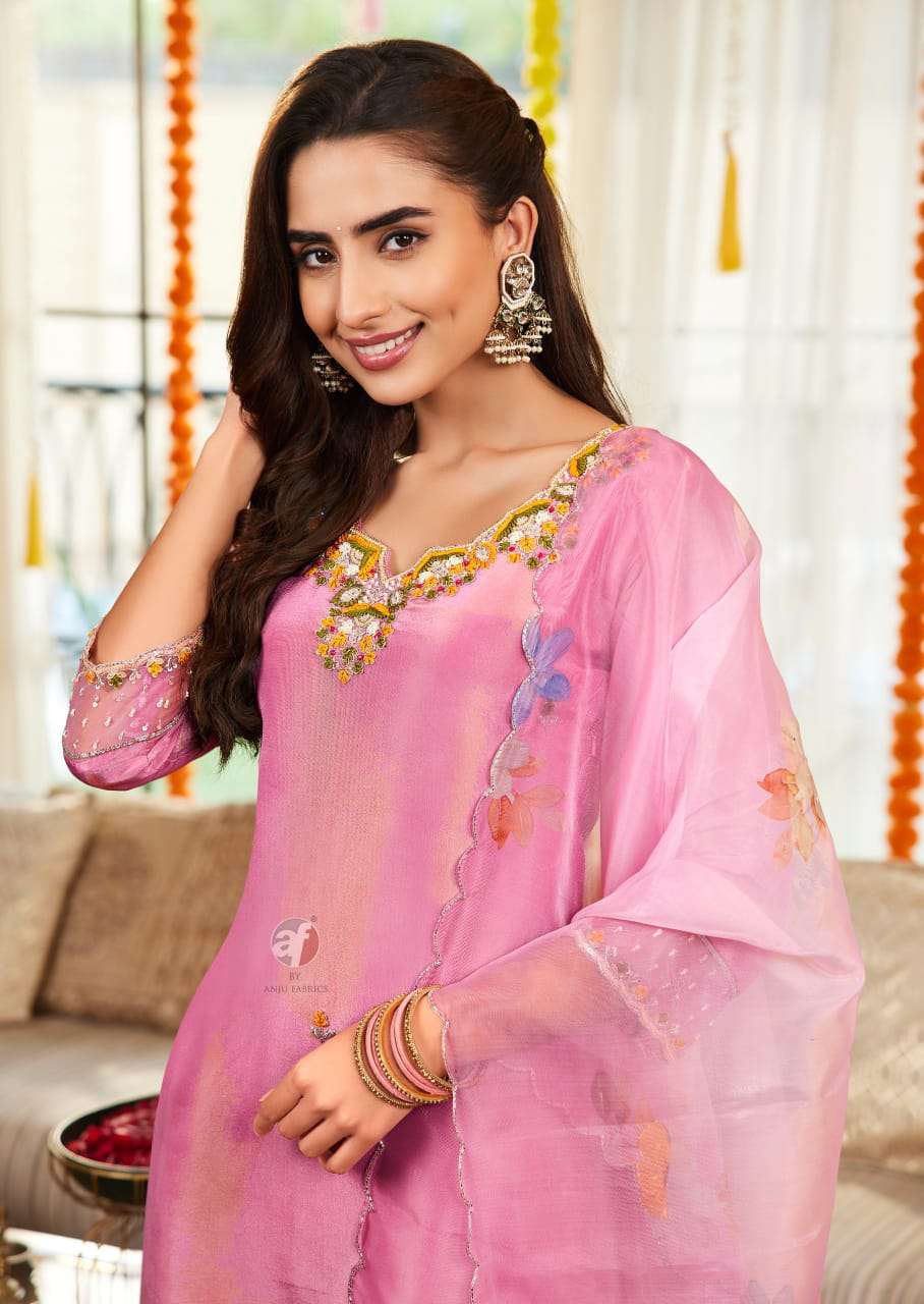 SAHELI PURE TISSUE SHIMMER BY ANJU FABRICS 