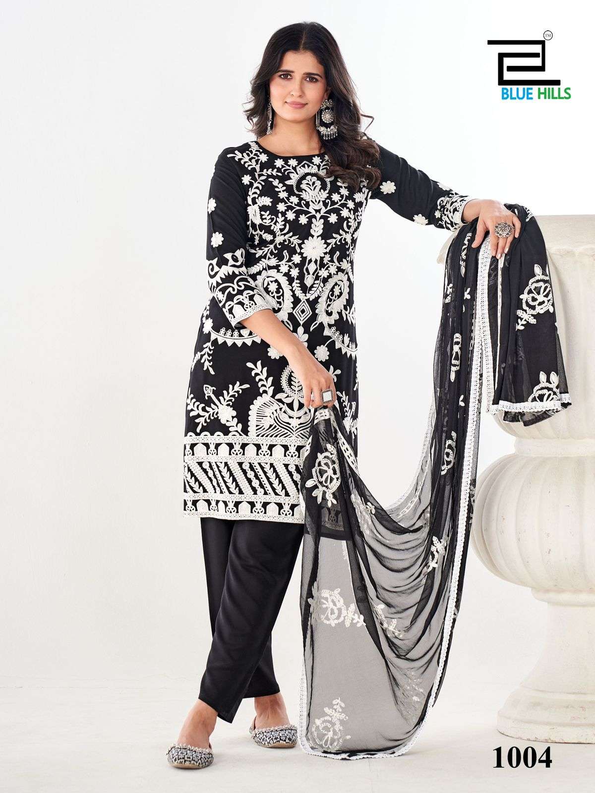 SAHIBA RAYON BY BLUE HILLS 