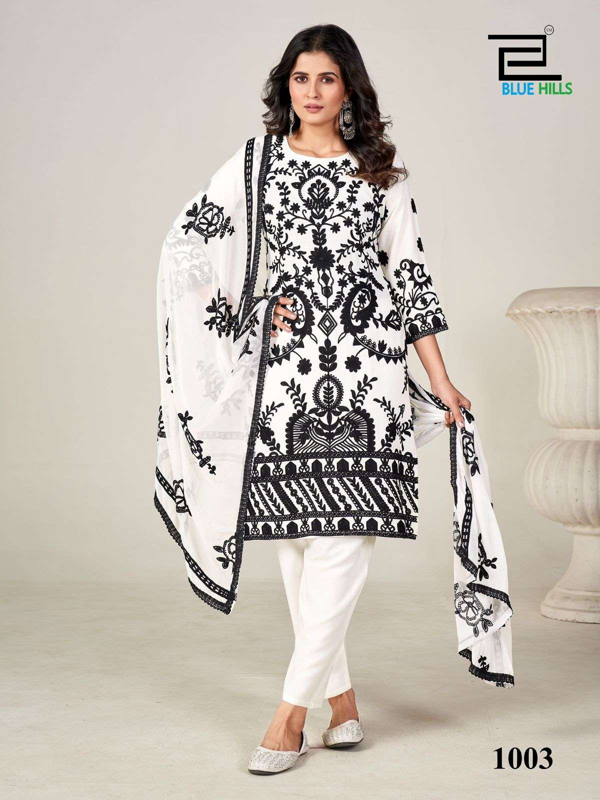 SAHIBA RAYON BY BLUE HILLS 