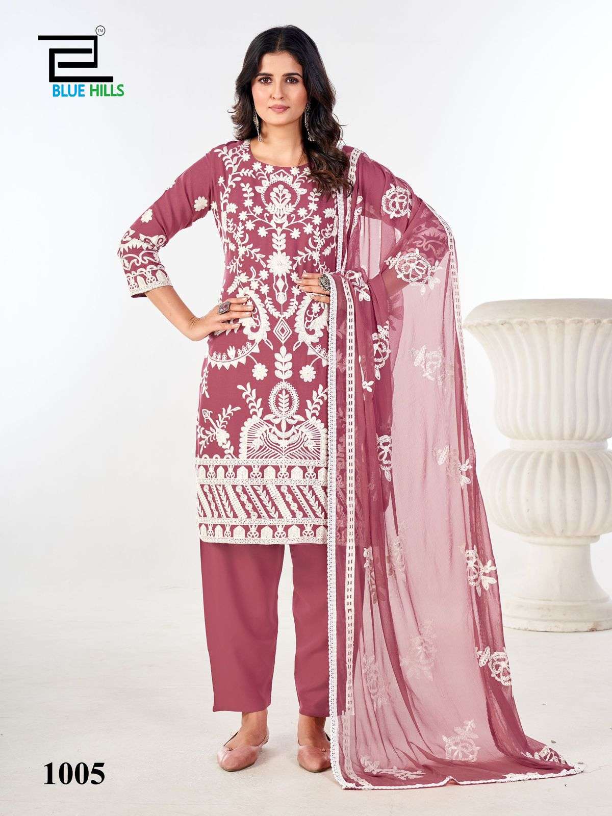 SAHIBA RAYON BY BLUE HILLS 