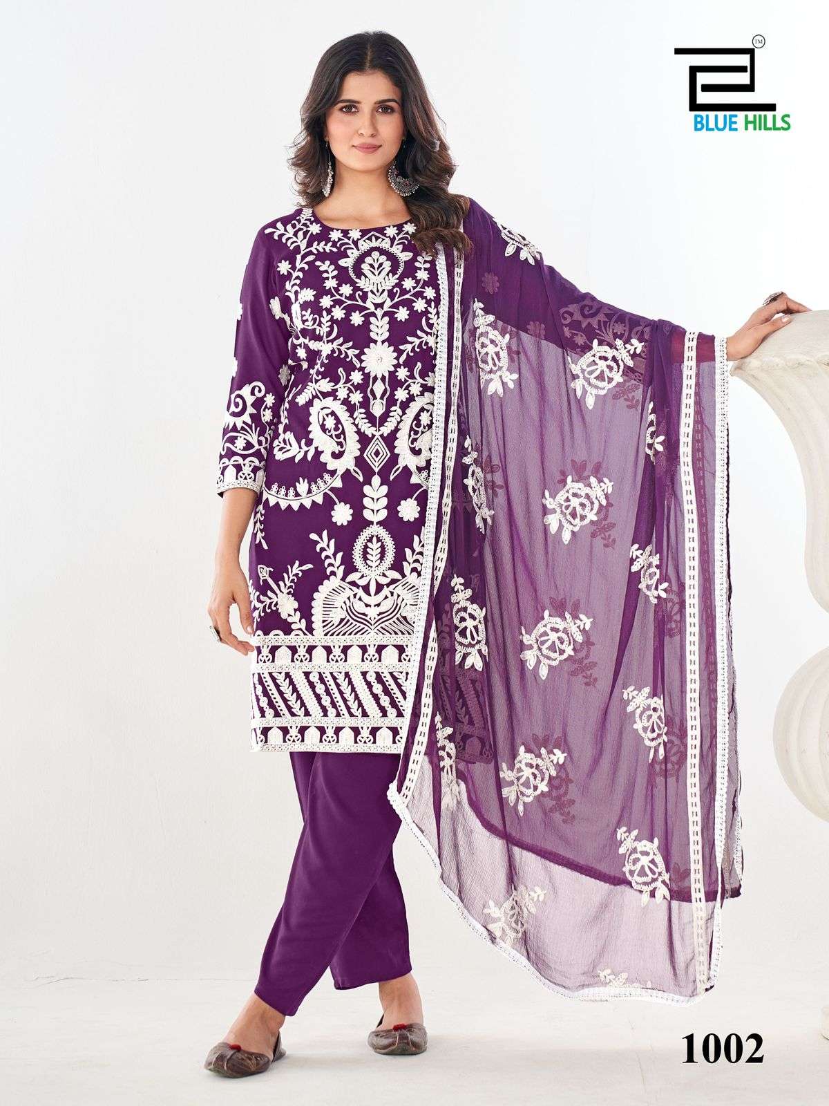 SAHIBA RAYON BY BLUE HILLS 