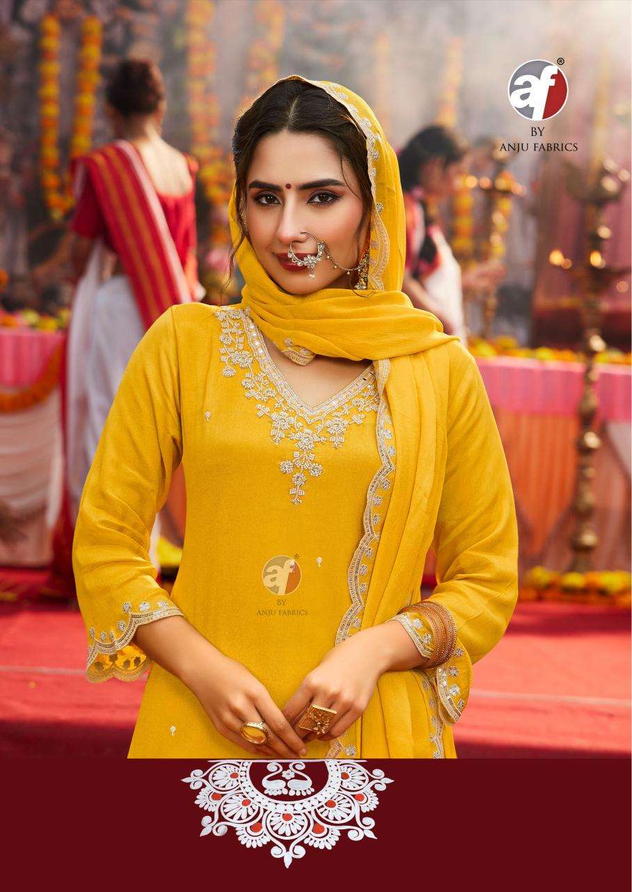 SAHIBA VOL-6 CHINON BY ANJU FABRICS 