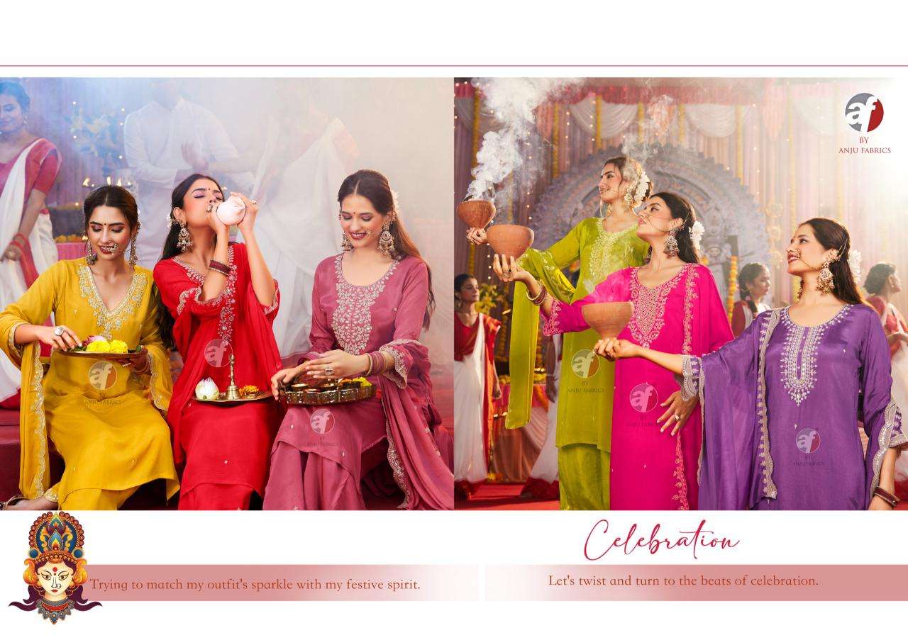 SAHIBA VOL-6 CHINON BY ANJU FABRICS 